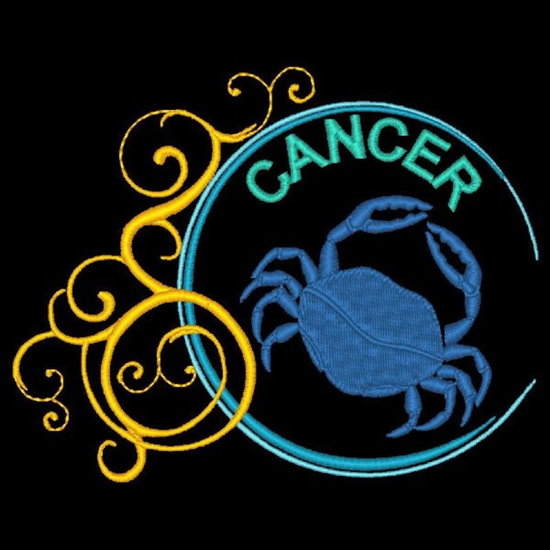 ZODIAC 5inch 12 Machine Embroidery Designs Instant Etsy