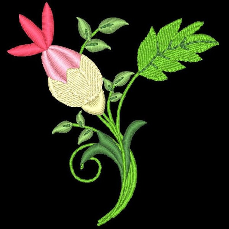 BELLFLOWER 54 Machine Embroidery Font Designs Instant Etsy