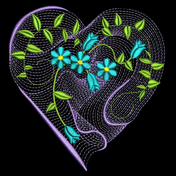 Heart embroidery パッドinアメスリタンク Heart embroideryパッドinアメスリタンク