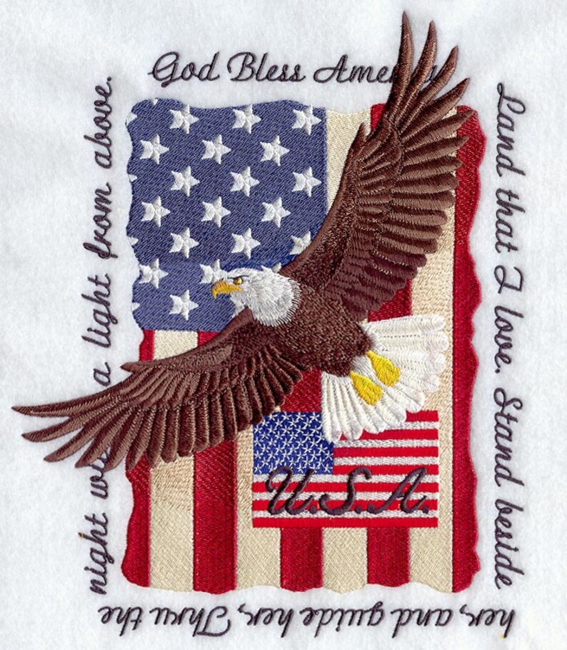 LAND THAT I Love Machine Embroidery Quilt Blocks azeb Etsy