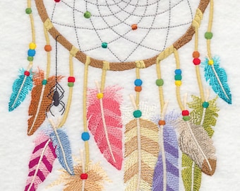 BOHEMIAN DREAMCATCHER - Machine Embroidered Quilt Blocks (AzEB)