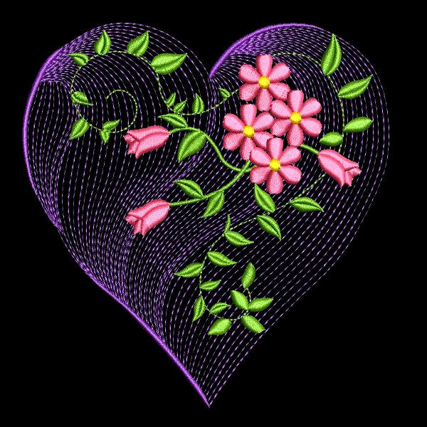Heart embroidery パッドinアメスリタンク Heart embroideryパッドinアメスリタンク