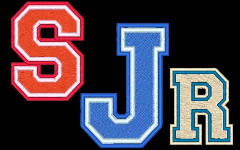 Varsity letters 78 machine embroidery font designs instant  etsy Varsity letters 78 machine embroidery font designs instant  etsy