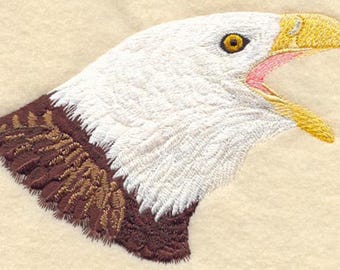 SCREAMING EAGLE - Machine Embroidered Quilt Blocks (AzEB)
