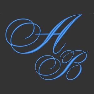 WEDDING 5 - 78 Machine Embroidery Font Designs Instant Download 4x4 5x7 6x10 hoop (AzEB)