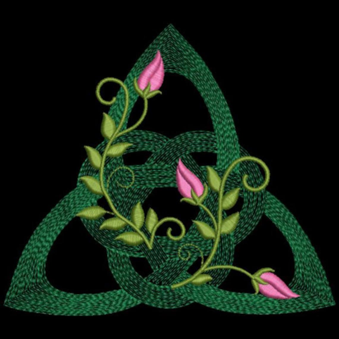 CELTIC FLOWER KNOTWORK 6inch 10 Machine Embroidery Designs Etsy