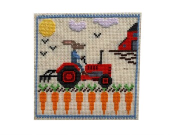 Worteloogst - Digitaal PDF-kruissteekpatroon