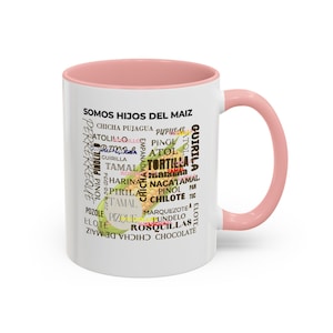 Hijos De Maiz Mug, Latin America Mug, Latin America Cultural Mug