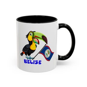 Belize National Bird Mug,  Bird Lovers Gift, Belizean Vibes Mug