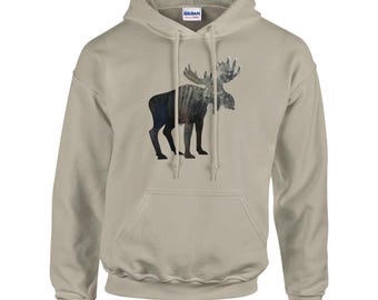 Moose Pullover Hoodie Classic Unisex | Gildan® 18500