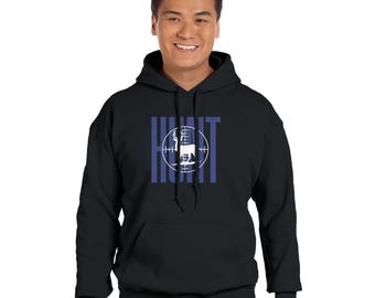 Hunt Classic Unisex Pullover Hoodie / Gildan 18500