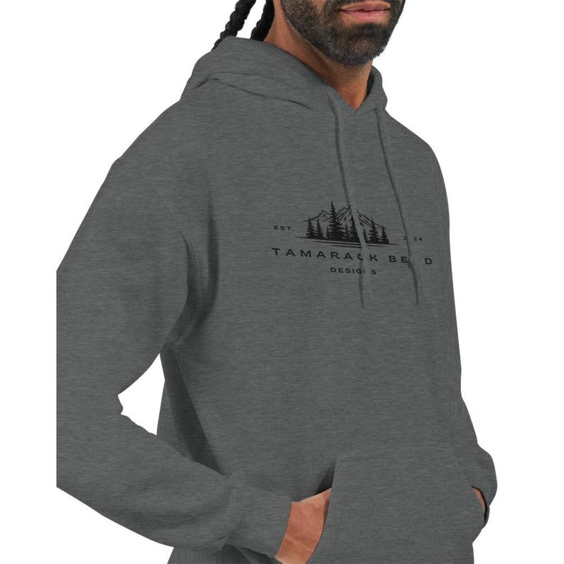 Sudadera con capucha de marca Tamarack: sudadera clásica unisex con capucha / Gildan® 18500 imagen 8