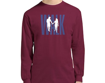 Walk - Camiseta clásica unisex de manga larga