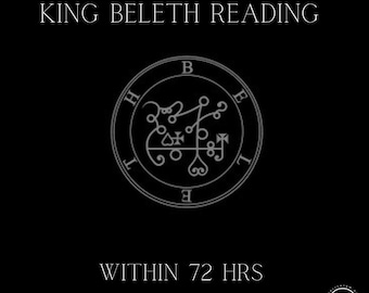 Channelled Message from King Beleth, 5 Paragraph Infernal Deity Reading Within 72 Hours