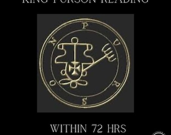 Channelled Message from King Purson, Infernal Deity Reading Within 72 Hours