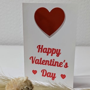 Valentinstagskarte Herz