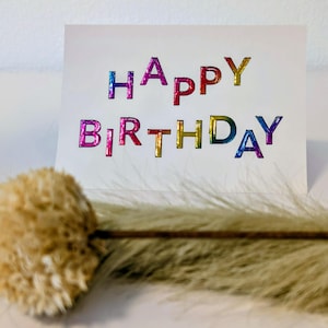 Happy Birthday Karte