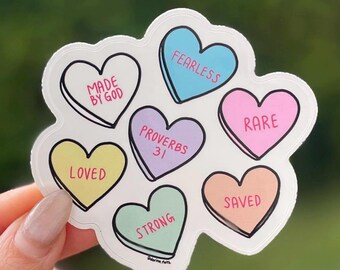 Proverbs31 Christlicher Aufkleber - Tugendhafte Frau Vinyl Aufkleber - Bibel Vers Inspiration Geschenk