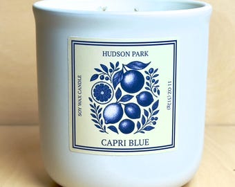 Capri Blue Soy Candle: Hand-Poured Citrus Scent