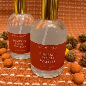 Pumpkin Pecan Waffles Room Spray: Cozy Autumn Home Fragrance