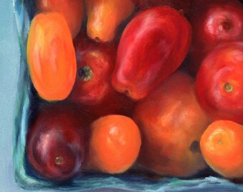 ❁⃘*.゜tomato❁⃘*.゜ Cherry Tomato Print on Fine Art Paper 4x4 5x5 6x6 8x8 10x10