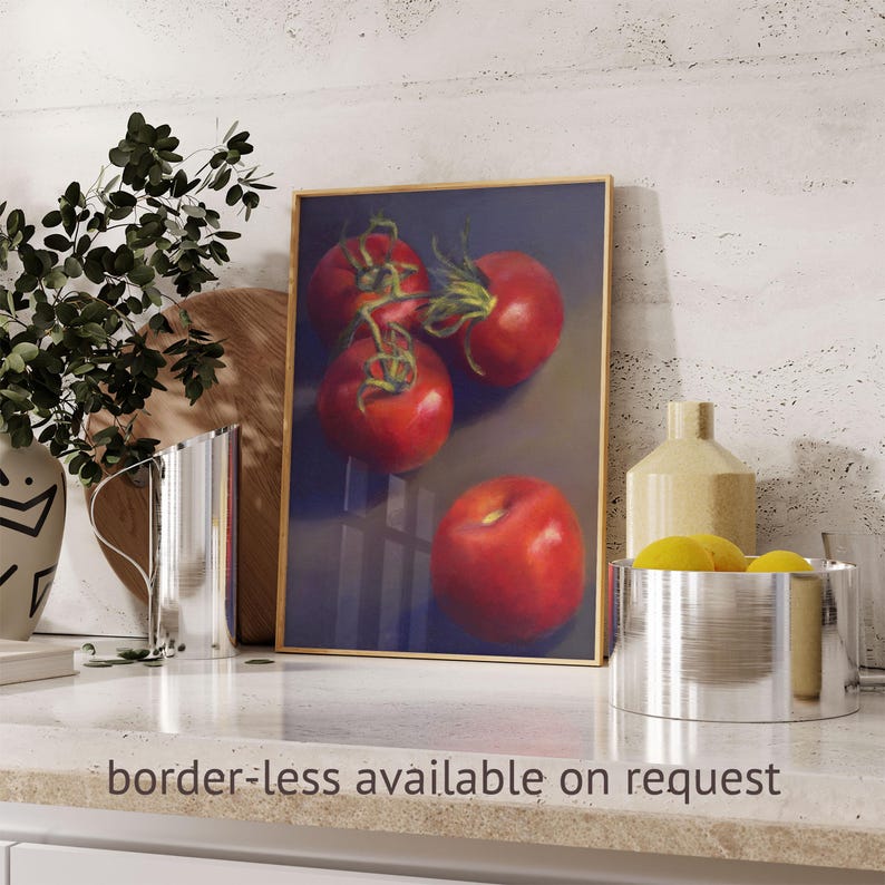Contact me for art prints without a border, for edge to edge color.