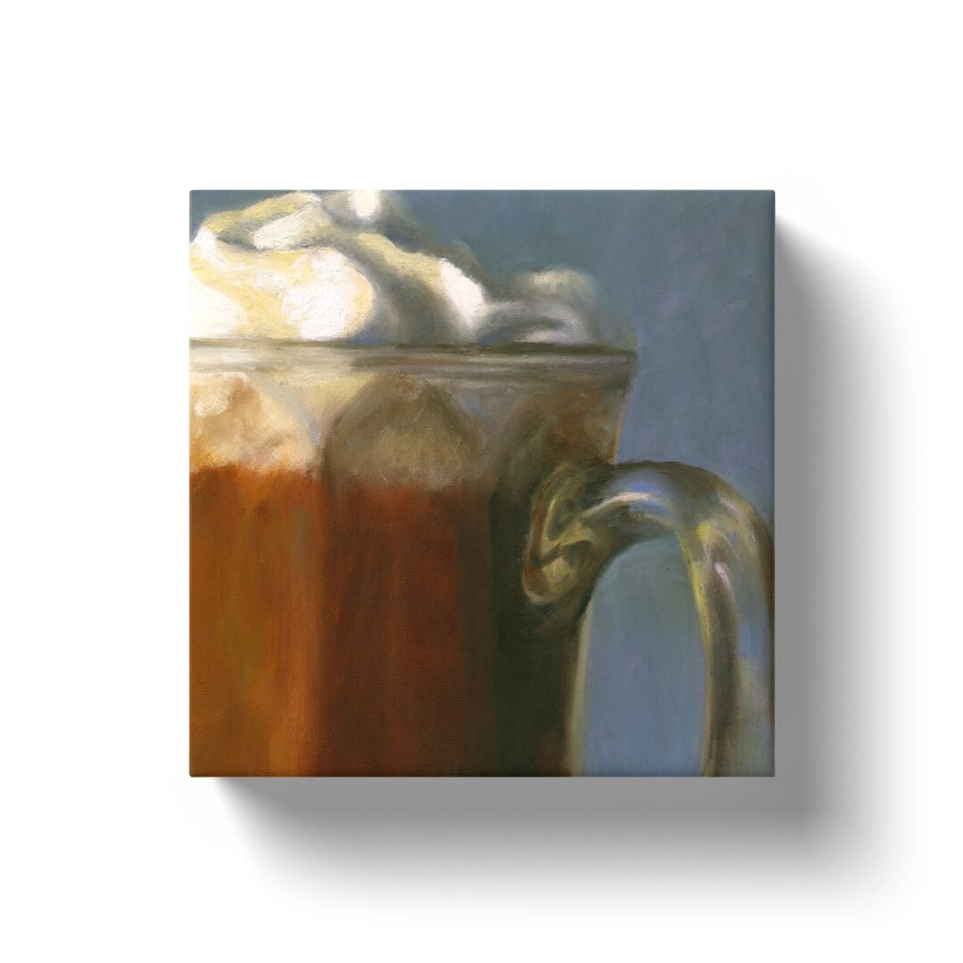 Modern Fall Food Oil Painting Print - Still Life Canvas Wall Art for ...