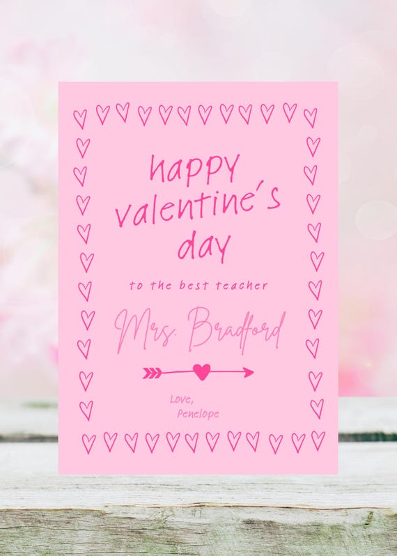 Biglietti di San Valentino per la classe, biglietti di San
