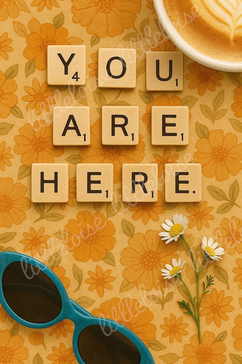 You Are Here Wall Art Digital Download Vintage Inspired Mini Print you-are-here-wall-art-digital-download-vintage-inspired-mini-print