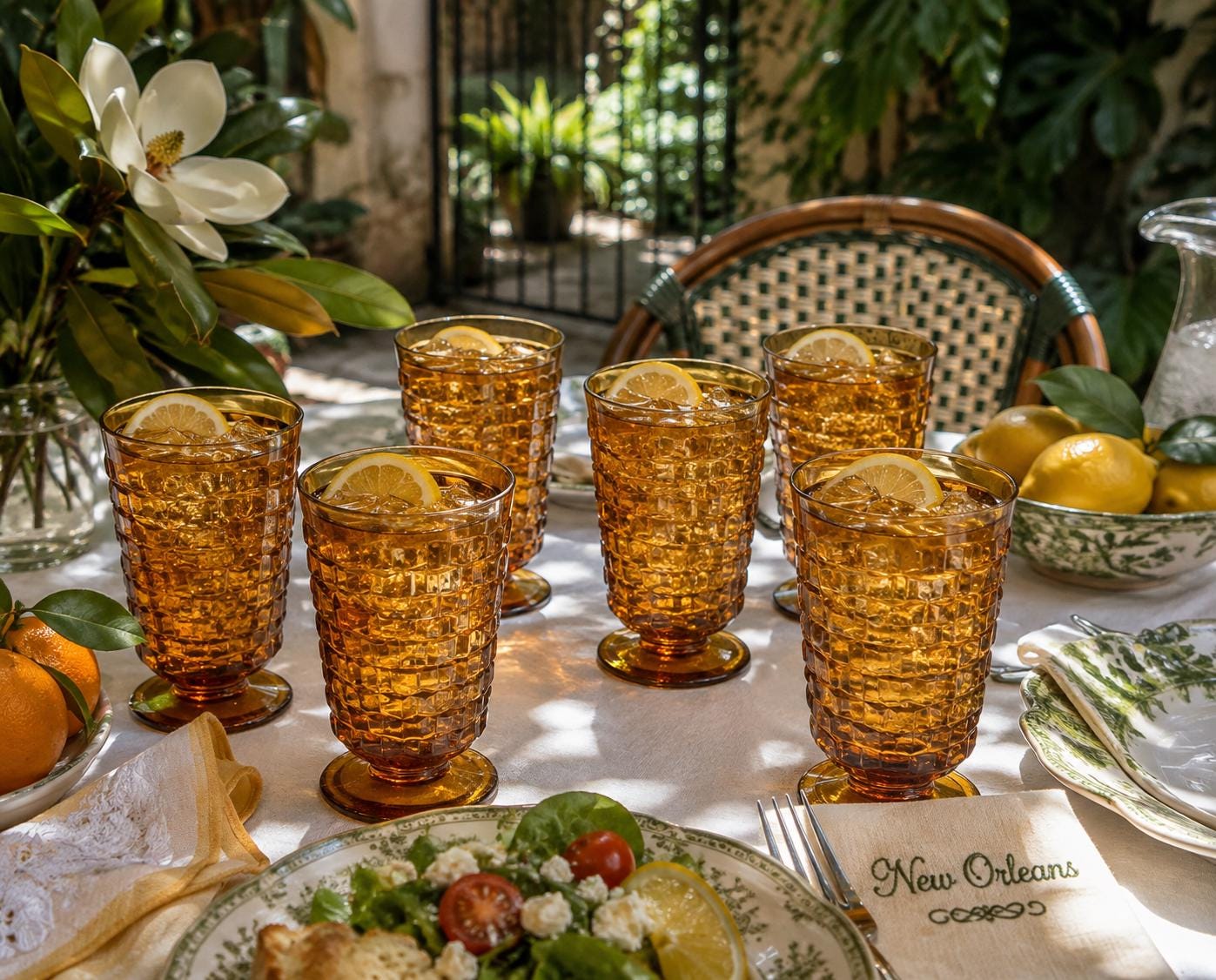 アンバーカラー ガラス製 ボトル　ミッドセンチュリー Mid Century Amber Glassware - Etsy