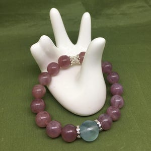 Pulsera de cuentas, regalo de vacaciones, pulsera personalizada hecha a mano con piedras preciosas elásticas, regalo para bebé, regalo de cumpleaños, regalo de aniversario, regalo de compromiso