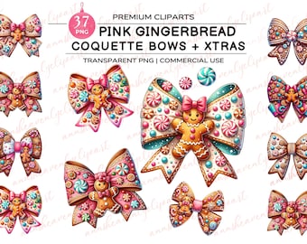 Christmas Coquette Bow Png,Christmas Sublimation Designs,Gingerbread PNG,Christmas Bow,Cute Ribbon png,Christmas design,Gingerbread bow