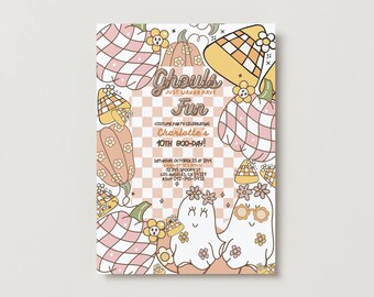 Ghouls Just Wanna Have Fun Birthday Invitation