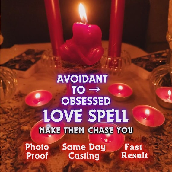Avoidant To Obsessed Love Spell – Make Your Avoidant Partner Chase You | Obsession Love Spell | Same Day Casting | No Physical Item