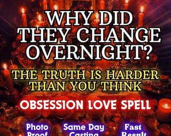 HECHIZO DE AMOR EXTREMO Tráelos de vuelta rápido Hechizo de obsesión Cambiaron de la noche a la mañana Regresa Ex Sin contacto Restaura la energía del amor