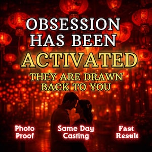 HECHIZO DE AMOR EXTREMO – Despierta la obsesión y reaviva el deseo / Hechizos de amor poderosos / Hechizos de amor personalizados / Sin objetos físicos