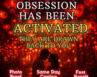 EXTREMER LIEBEZAUBER - Besessenheit wecken & Begierde erwecken | Mächtige Liebeszauber | Personalisierte Liebe Zauberspruch | Kein physisches Objekt