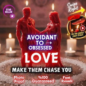 Avoidant to Obsessed Love Reading, Twin Flame Attraction , Romantic Magnetism Reading, Intense Love Energy