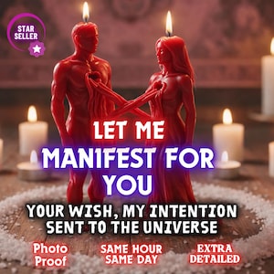 Let Me Manifest for You, Personalized Psychic Reading, Medium Reading, Love, Money, Luck & Career, Same Day Spiritual Guidance