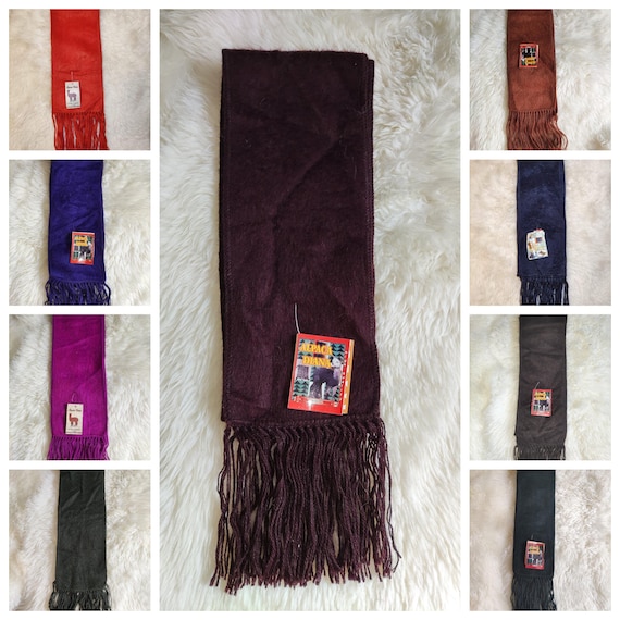 Weicher Alpaka Schal – Handgestrickt aus warmer Alpakawolle | Kuscheliger Winterschal | Naturfaser – für Jungen & Mädchen und Erwachene