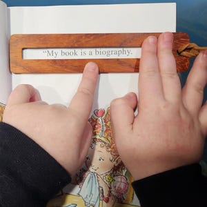 Reading Line Bookmark
