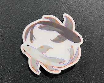 Ying Yang Koi Fish