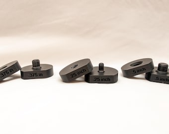Dimple Die Set, 1/4” 3/8” and 1/2”