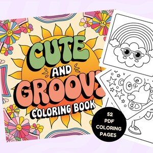Cute and Groovy Coloring Pages