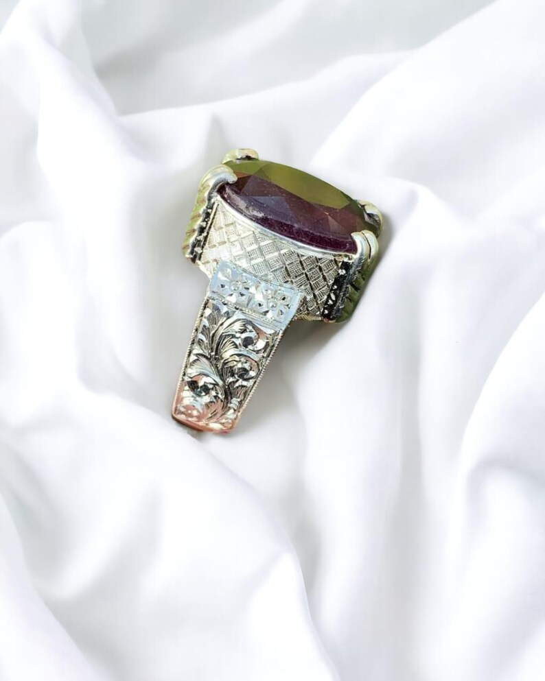 Ruby ring, Red Mens ruby ring, Silver ring, Ruby Gemstone ring, Engagement ring, Natural ruby ring, Anniversary gift for him, Mens rings