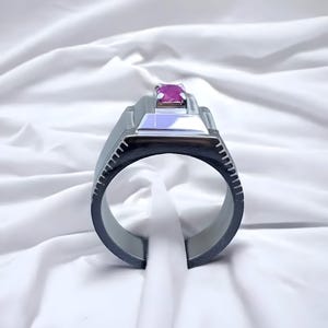 Ruby ring, Red Mens ruby ring, Silver ring, Ruby Gemstone ring, Engagement ring, Natural ruby ring, Anniversary gift for him, Mens rings