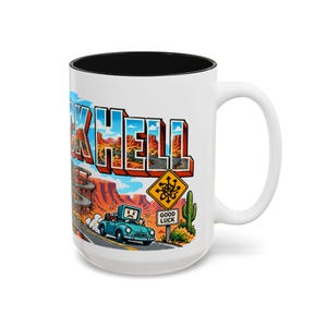 Callback Hell Mug 15 oz, JavaScript Developer Mug, Programmer Coffee Cup, Coding Humor Gift, Software Engineer Mug image 4