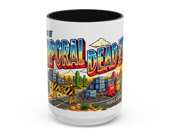 Temporal Dead Zone Mug 15 oz, JavaScript Developer Mug, Programmer Coffee Cup, Coding Humor Gift, Software Engineer Mug