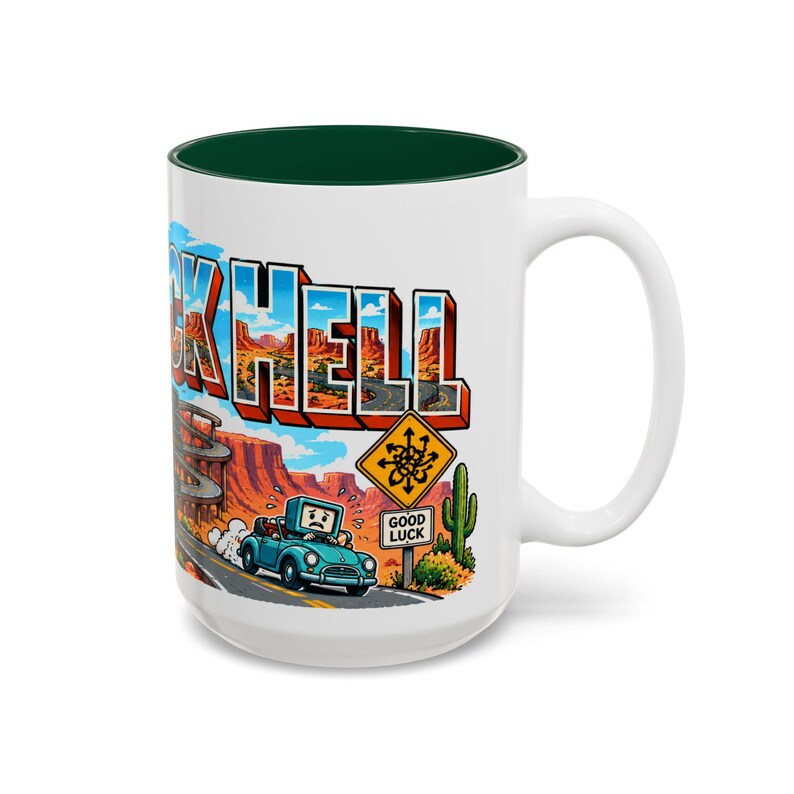 Callback Hell Mug 15 oz, JavaScript Developer Mug, Programmer Coffee Cup, Coding Humor Gift, Software Engineer Mug image 16