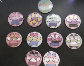 Furry Pride-badges